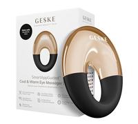 GESKE SmartAppGuided™ Cool & Warm Eye Massager | 7 in 1 | Masajeador multifuncional | Ojos y cara | Enfriamiento y calentamiento sin batería | Reafirma y relaja la piel | Diseño en forma de anillo