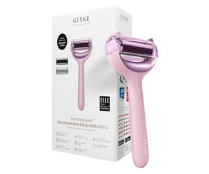 GESKE | SmartAppGuided™ MicroNeedle Face & Body Roller | 8 en 1 | Derma Roller | Rodillo eléctrico | Microagujas | Dispositivo de microagujas | Rodillo de agujas