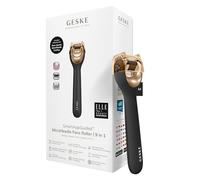 GESKE | SmartAppGuided™ MicroNeedle Face Roller | 9 en 1 | con cuarzo rosa | Microagujas | Dispositivo profesional de microagujas | Rodillo de agujas | Rodillo de belleza cara | rodillo de microagujas