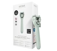 GESKE | SmartAppGuided™ MicroNeedle Face Roller | 9 en 1 | con cuarzo rosa | Microagujas | Dispositivo profesional de microagujas | Rodillo de agujas | Rodillo de belleza cara | rodillo de microagujas