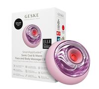 GESKE SmartAppGuided™ Sonic Cool & Warm Face & Body Massager | 9 in 1 | Masajeador eléctrico | Cara/cuerpo | Enfriamiento y calentamiento | Reafirma y relaja la piel | Pulsaciones SmartSonic