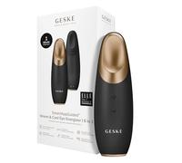 GESKE | SmartAppGuided™ Warm & Cool Eye Energizer | 6 en 1 | Masajeador de ojos | Masajeador anti ojeras | Eliminar bolsas y párpados caídos | Masaje ocular eléctrico
