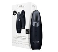GESKE | SmartAppGuided™ Warm & Cool Eye Energizer | 6 en 1 | Masajeador de ojos | Masajeador anti ojeras | Eliminar bolsas y párpados caídos | Masaje ocular eléctrico
