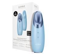 GESKE | SmartAppGuided™ Warm & Cool Eye Energizer | 6 en 1 | Masajeador de ojos | Masajeador anti ojeras | Eliminar bolsas y párpados caídos | Masaje ocular eléctrico