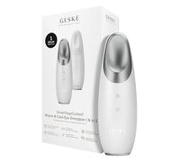 GESKE Warm & Cool Eye Energizer | 6 en 1 | Masajeador Ocular Caliente | SmartAppGuided™ | Combate ojeras y bolsas bajo los ojos | Refresca párpados caídos | Anti-estrés | Masaje sónico