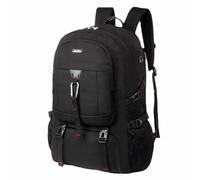 GESKIC Mochila de viaje impermeable de 80 litros, mochila de senderismo, mochila de camping, mochila de lona, bolsa de senderismo, mochila para hombre, mochila de deporte al aire libre, mochila de