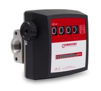 GESPASA - MG-84A Cuenta litros/medidor para gasoil y gasolina, alta precisión ±1% con caudal de hasta 90L/min