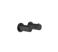 Gessi Anello termostato oculto listo para montar con rosetas redondas, cartucho desviador de 3 vías, cartucho de termostato, válvula antirretorno, 63335299, Color: Negro XL