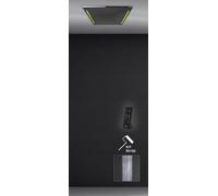 Gessi Colour, sistema de ducha empotrada multifuncional, 505x505 mm, chorro tipo lluvia, incl. efecto de luz, 57921238