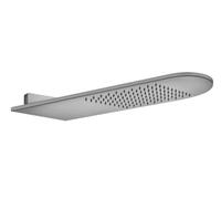 Gessi CONO anticalcáreo para ducha de techo, para montaje en pared, 45163713, Color: Latón antiguo