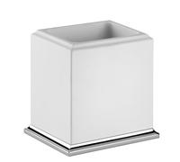 Gessi Eleganza, portavasos de pie, 46431727, Color: Latón cepillado PVD