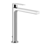 Gessi Emporio Via Manzoni monomando de lavabo versión alta, desagüe 1 1/4, proyección 212 mm, 38603031, Color: cromado