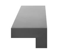 Gessi Equilibrio, soporte de pared para la instalación del lavabo por un lado a la derecha (A=300 mmxP=100 mm), 52017299