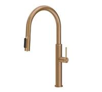 Gessi GESSI 316 Acqua Filtrata Warm Bronze Brushed PVD - 60824#726 Grifo monocomando Fregadero | Mezclador, Agua filtrada, Acabado Warm Bronze Brushed PVD