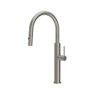 Gessi GESSI 316 Due Getti Warm Bronze Brushed PVD - 60022#726 Grifo monocomando Fregadero | Bronce satinado, 2 chorros, muelle externo