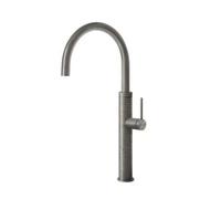 Gessi GESSI 316 Girevole Black Metal Brushed PVD - 60018#707 Grifo monocomando Fregadero | Negro cepillado, Caño giratorio, Diseño moderno