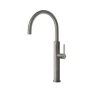Gessi GESSI 316 Girevole Black Metal Brushed PVD - 60020#707 Grifo monocomando Fregadero | Negro cepillado, Caño giratorio, Diseño moderno
