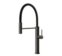Grifo Monomando Gessi Gessi316 Cesello 60010 707 Black Metal Brushed PVD