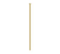 Gessi Habito caño de lavabo, para sensor mezclador separado, proyección 1600mm, montaje en techo, 63399277, Color: Ocre brillante