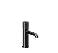 Gessi Habito mezclador monomando de lavabo, con caño, sin juego de desagüe, proyección 131mm, TRAME, 70302706, Color: PVD negro metálico