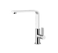 Gessi HELIUM Girevole Matte Black - 17015#299 Grifo monocomando Fregadero | Caño giratorio, Acabado negro mate, Aireador antical