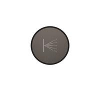 Gessi Hi-Fi Abdeckungen mist, SP04255707, Color: Metal negro cepillado PVD