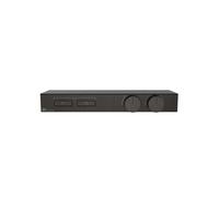 Gessi HI-FI, juego de montaje para termostato de alto rendimiento 3/4, accionamiento por pulsador, repisa, cristal de seguridad templado, montaje horizontal, 2 salidas separadas, 63022707, Color: Meta