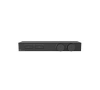 Gessi HI-FI, juego de montaje para termostato de alto rendimiento 3/4, accionamiento por pulsador, repisa, cristal de seguridad templado, montaje horizontal, 2 salidas separadas, 63022031, Color: crom