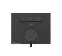 Gessi HI-FI, juego preparado para mezclador monomando oculto de 1/2 con accionamiento por pulsador sólo para instalación horizontal, 3 salidas separadas, 63081735, Color: Bronce cálido PVD
