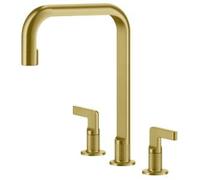 Gessi INCISO Girevole Gold Brushed PVD - 58701#716 Grifo Fregadero | Mezclador, Acabado Gold Brushed PVD, Monocorriente
