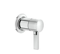 Gessi Inciso- juego de instalación terminado para mezclador monomando, 1 vía, salida superior, 58109031, Color: cromado