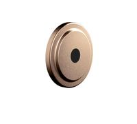Gessi Inciso- Sensor de empotramiento sin contacto controlado electrónicamente para todas las salidas de lavabo individuales, 58019708, Color: PVD cepillado de cobre