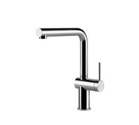 Gessi INEDITO Girevole Copper Brushed PVD - 60431#708 Grifo monocomando Fregadero | Caño giratorio, Acabado cobre cepillado, Palanca ergonómica