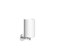 Gessi Ingranaggio, portavasos de pared, con taza fija blanco mate, 63807030, Color: PVD de cobre