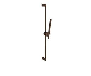 Gessi Origini barra de ducha con flexo y teleducha de 1 chorro, montaje en pared, 66145845, Color: Bronce oscuro