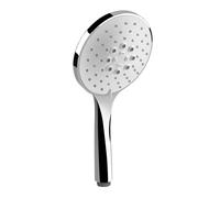 Gessi Origini teleducha antical, con inserto blanco, 3 chorros, 14376031, Color: cromado