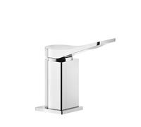 Gessi Rilievo, mezclador monomando para caudal de salida independiente aprox. 23 l/min a 3 bar, 59047727, Color: Latón cepillado PVD