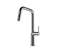 Gessi STELO Estraibile Matte Black - 60307#299 Grifo monocomando Fregadero | Extraíble, Acabado matte black, Diseño ergonómico