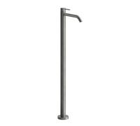 Gessi316 set de montaje para mezclador de lavabo independiente, proyección de 156 mm, sin desagüe, 54095727, Color: Latón cepillado PVD