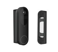 GESTECH Soporte de montaje en esquina, ángulo de 30/45 grados, compatible con timbre de video Reolink 2K, batería inalámbrica solo (negro, montaje en esquina de 45°)