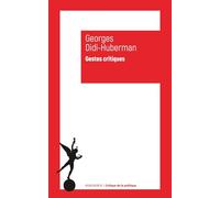 Gestes critiques (Critique De La Politique)