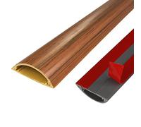 Gestión de cubierta de cable de trunking, Canaleta for cables semicircular autoadhesiva y pintable for garaje, color C, tamaño n.° 3