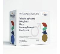 Gestión de la Fuerza | Tribulus, Maca, L-Citrulline, Cordyceps & Ginseng - 5 Suplementos en 1 Paquete para Vitalidad Física y Mental I 28 Dosis Diarios