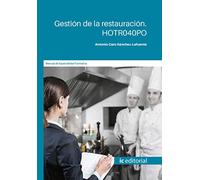 Gestión de la restauración. HOTR040PO (SIN COLECCION)