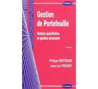 Gestion de portefeuille: Analyse quantitative et gestion structurée