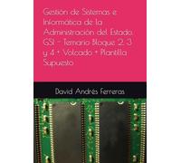 Gestión de Sistemas e Informática de la Administración del Estado. GSI - Temario Bloque 2, 3 y 4 + Volcado + Plantilla Supuesto