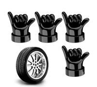 Gestión de válvulas de aire, automotriz a mano, modelo de neumáticos de presión, tapas leakproof de goma de repuesto Stem Cover, decoración de neumáticos de aire válvula para SUVs, camiones