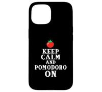 Gestión del Tiempo Técnica Pomodoro Enfoque Carcasa para iPhone 15