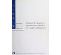 Gestion Des Hommes Et Formation Dans Les Très Petites Entreprises (ebo