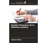 Gestión financiera de la biblioteca pública